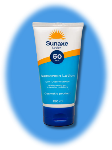 Sunaxe Sunscreen Lotion SPF50 150 ml